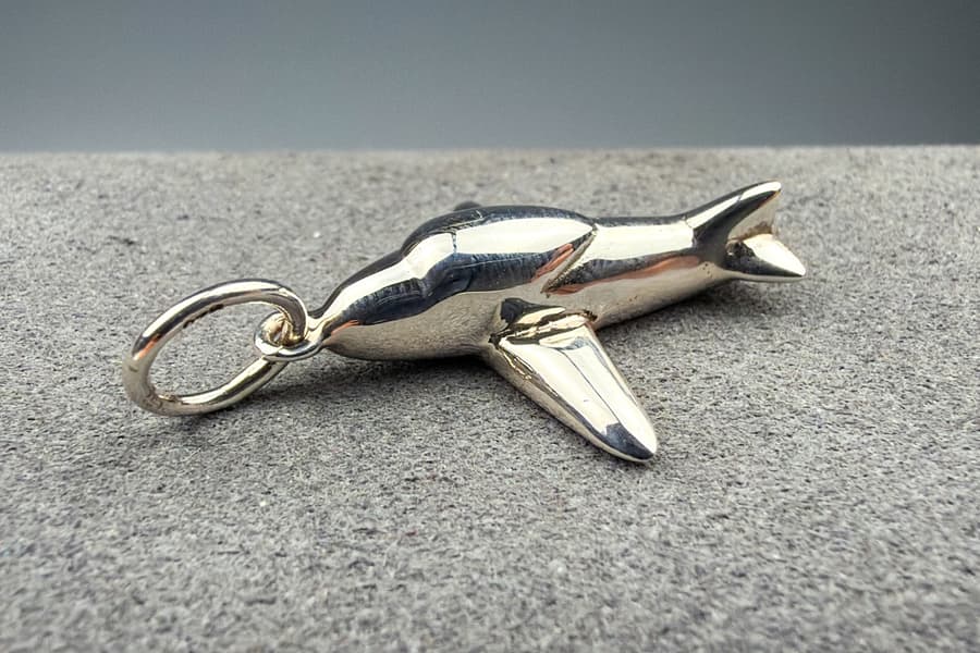 Silber Anhänger \Flugzeug\